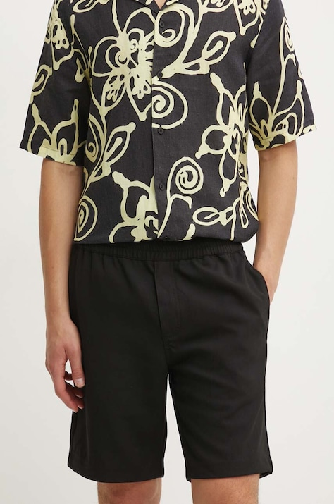 Samsoe Samsoe pantaloni scurti barbati, culoarea bej