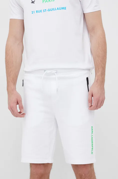 Karl Lagerfeld szorty 521900.705432 męskie kolor biały