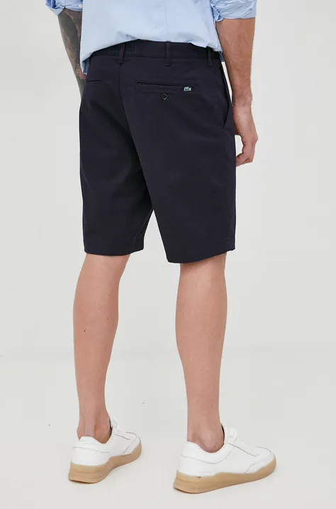 Lacoste shorts men's navy blue color