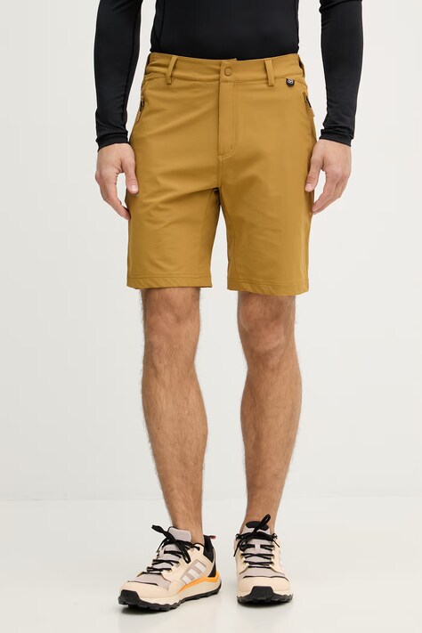 Viking szorty trekkingowe męskie Expander zielone regular waist 800/24/2309