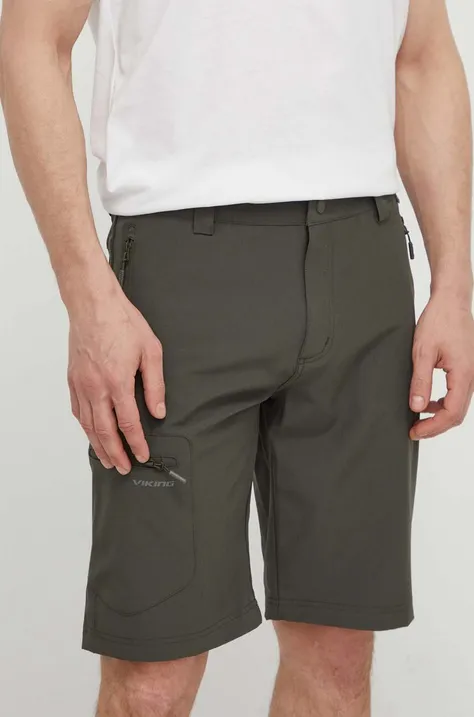 Kratke outdoor hlače Viking Sumatra za muškarce, boja: zelena, 800/24/2630