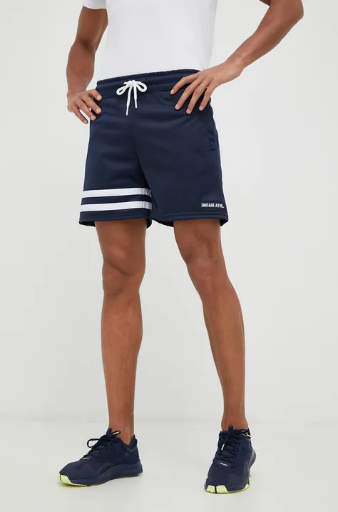 Kratke hlače Unfair Athletics za muškarce, boja: tamno plava