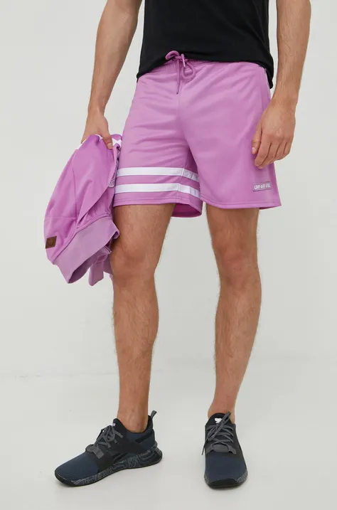 Kratke hlače Unfair Athletics za muškarce, boja: ljubičasta