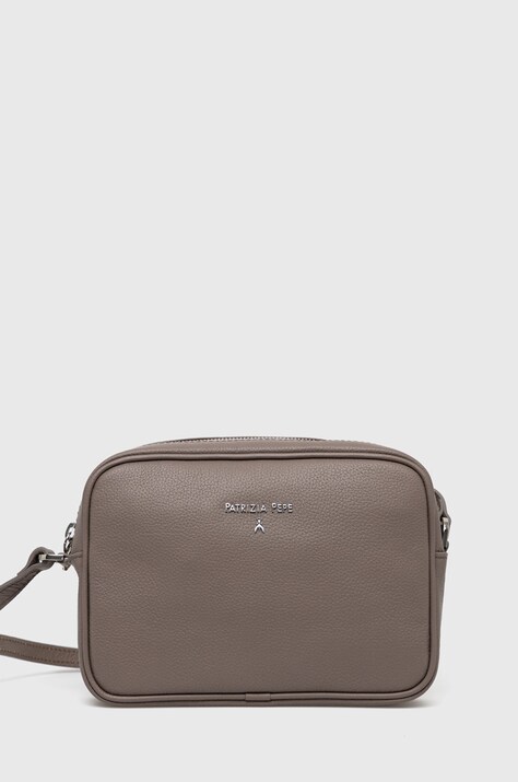 Patrizia Pepe poseta de piele culoarea maro
