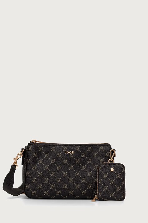 Joop! Torebka crossbody damska z imitacji skóry Cortina Jasmina brązowa 4140006167