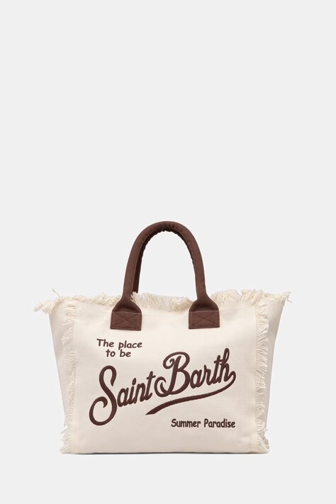 MC2 Saint Barth torebka tote damska beżowa VANI001