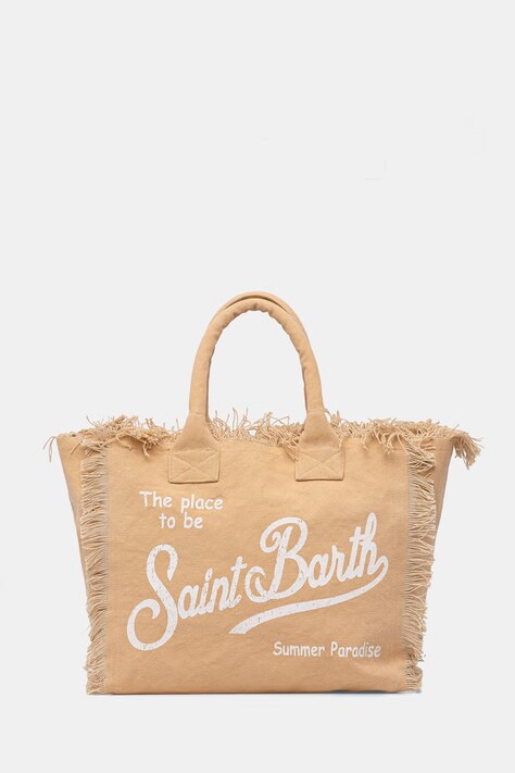 MC2 Saint Barth torebka tote damska beżowa VANI001
