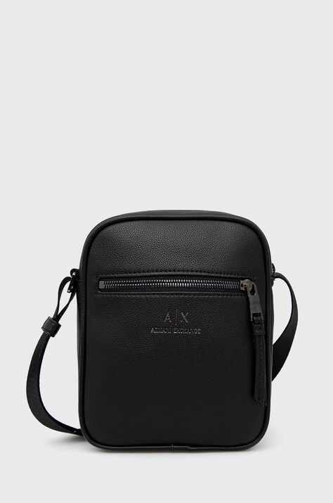 Armani Exchange borseta culoarea negru