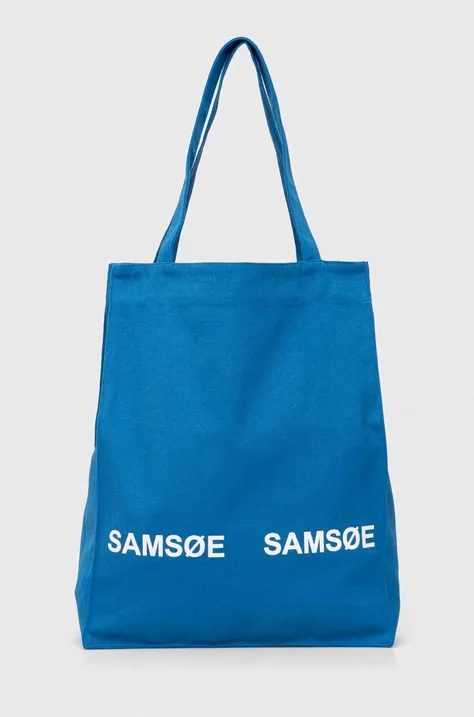 Samsoe Samsoe torebka kolor niebieski
