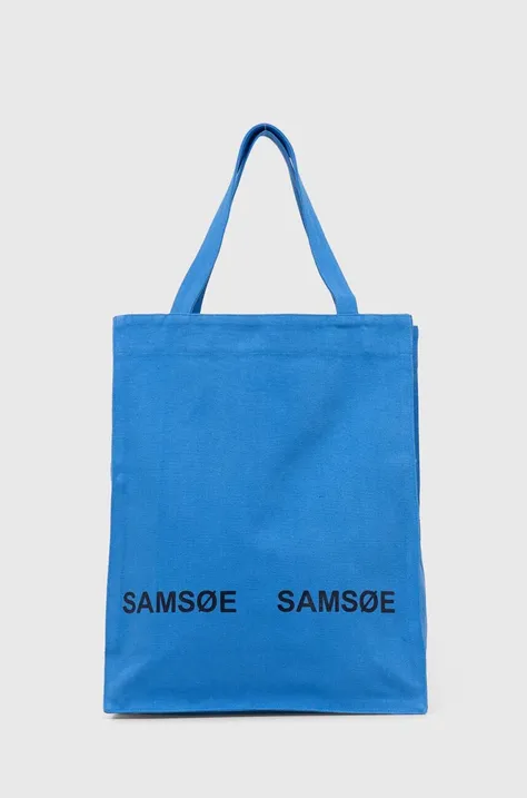 Samsoe Samsoe handbag blue color