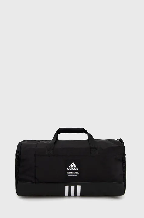 Τσάντα adidas χρώμα: μαύρο