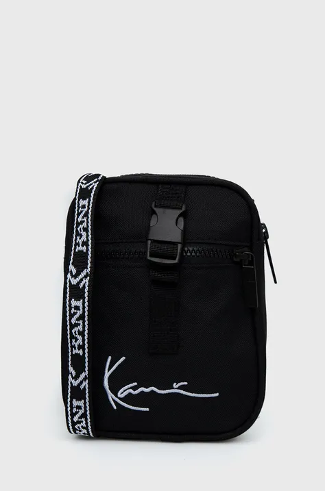 Malá taška Karl Kani KKMACCQ12002-black, čierna farba