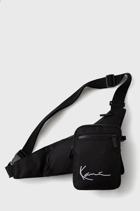 Malá taška Karl Kani čierna farba