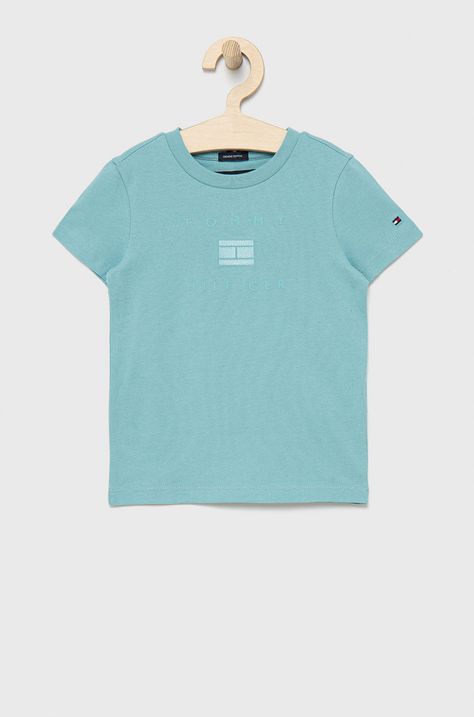 Tommy Hilfiger bombažna otroška majica