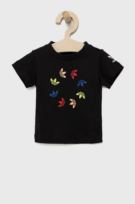 adidas Originals t-shirt bawełniany dziecięcy HE6846