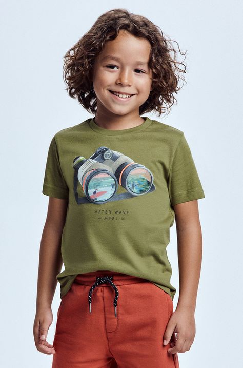 Детска памучна тениска Mayoral
