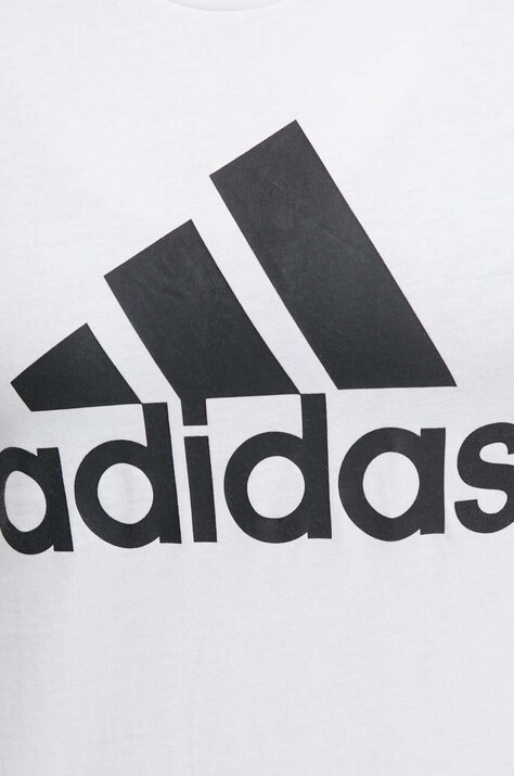 Бавовняна футболка adidas GL0649 — фото 5