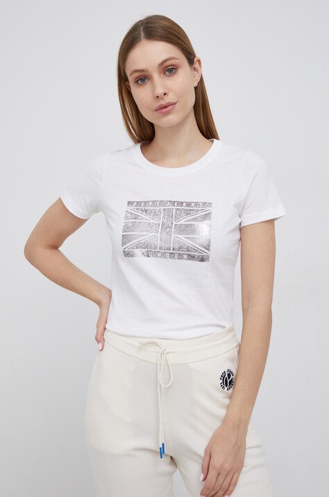 Bavlněné tričko Pepe Jeans Beatriz