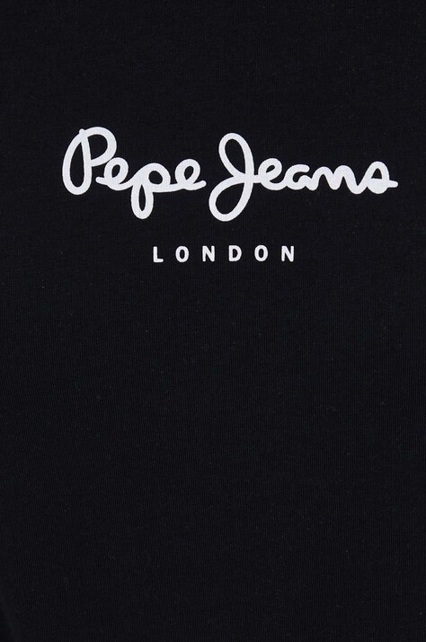 Футболка Pepe Jeans New Virginia Ss N — SS22-TSD1KU, чорний — фото 5