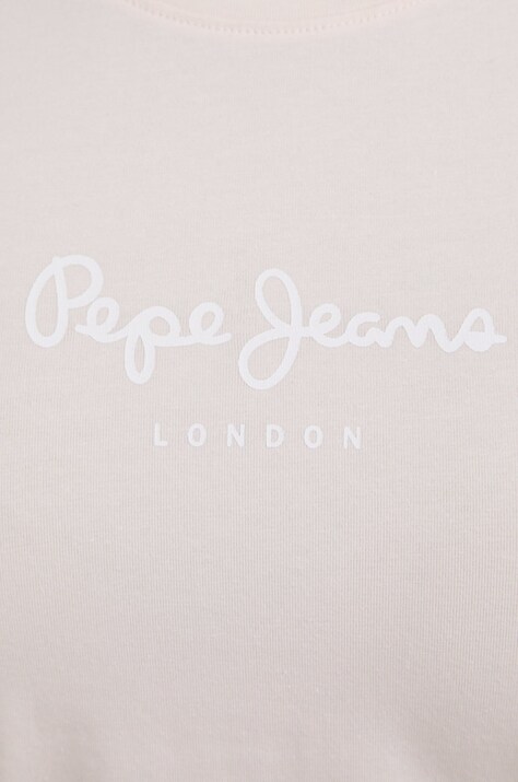 Футболка Pepe Jeans New Virginia Ss N — SS22-TSD1L0, рожевий — фото 5