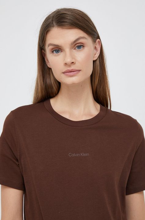 Памучна тениска Calvin Klein