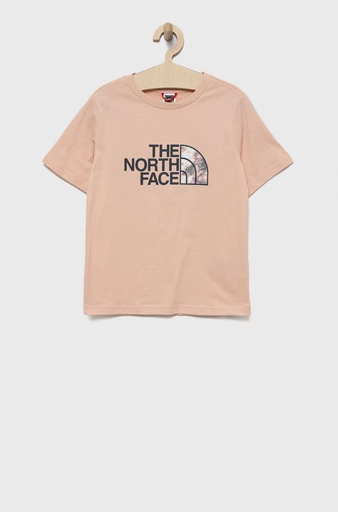 Dječja pamučna majica kratkih rukava The North Face