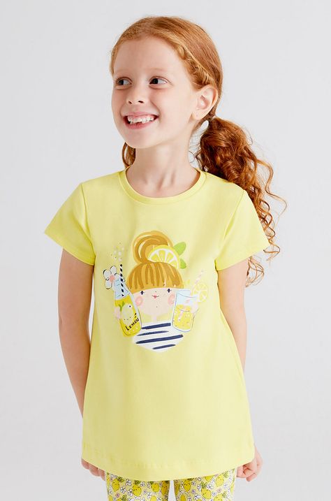 Dětské bavlněné tričko Mayoral
