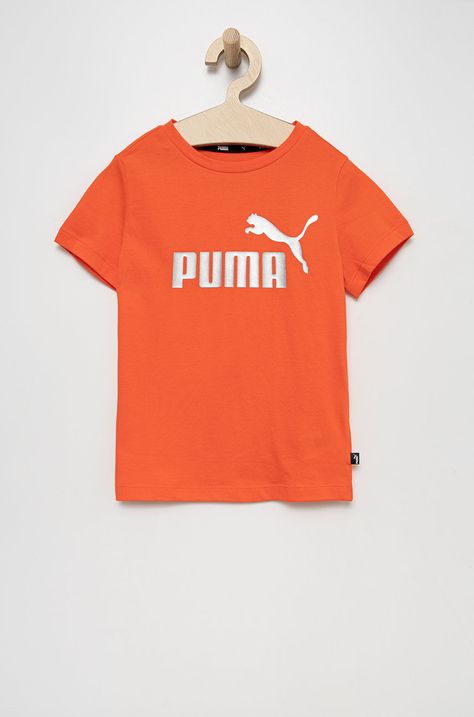 Dječja pamučna majica kratkih rukava Puma