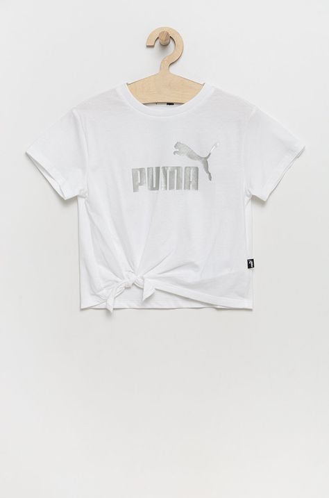 Dětské bavlněné tričko Puma 846956