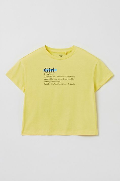 Παιδικό βαμβακερό μπλουζάκι OVS