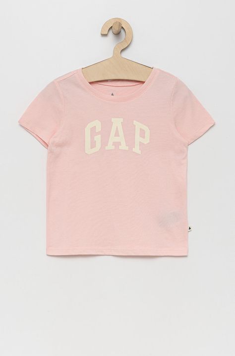 Детска памучна тениска GAP