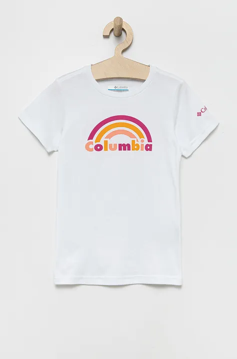Детска памучна тениска Columbia