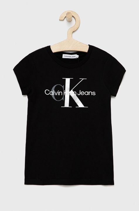 Calvin Klein Jeans tricou de bumbac pentru copii
