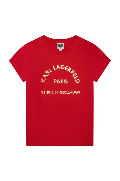 Karl Lagerfeld t-shirt dziecięcy Z15351.114.150