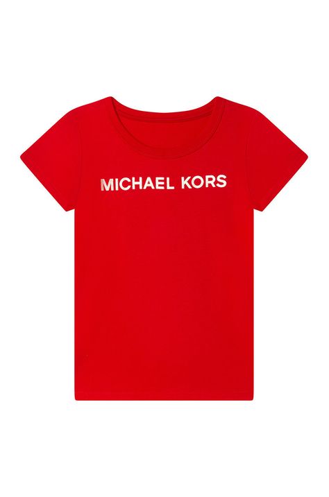 Детска памучна тениска Michael Kors