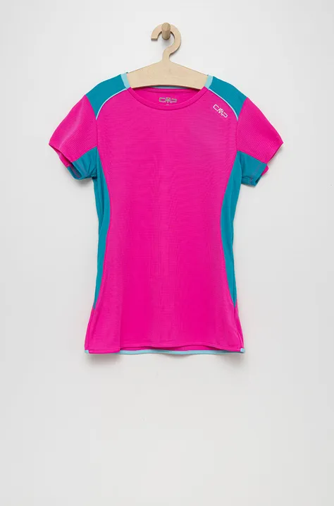 Otroški t-shirt CMP vijolična barva