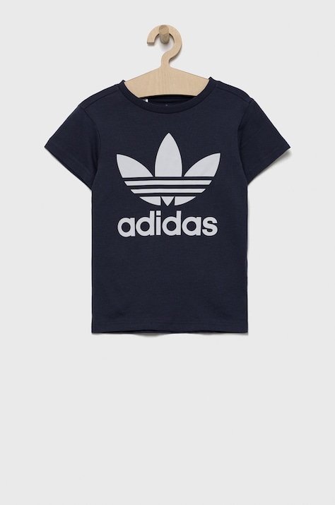 adidas Originals T-shirt bawełniany dziecięcy HC9601 z nadrukiem