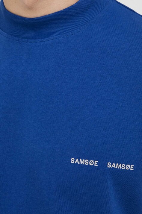 Бавовняна футболка Samsoe Samsoe — фото 5