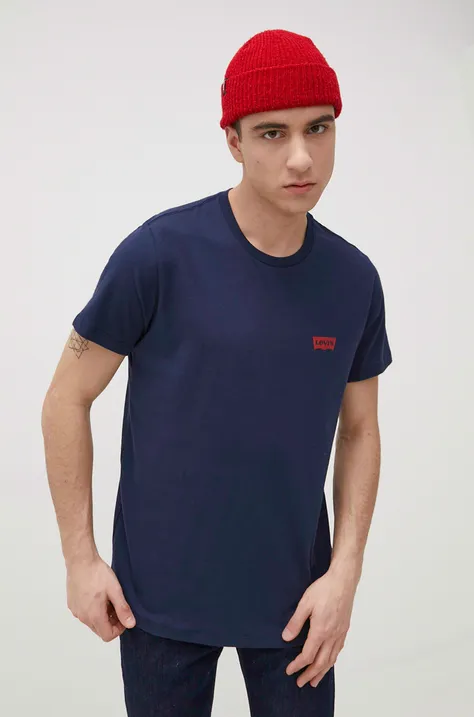 Levi's t-shirt bawełniany (2-pack) z nadrukiem