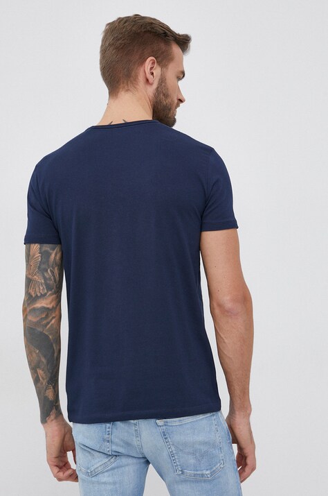 Футболка Pepe Jeans Original Basic 3 — SS22-TSM13Z, темно-синій — фото 3