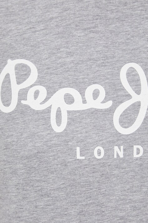Футболка Pepe Jeans Original Stretch — SS22-TSM146, сірий — фото 5