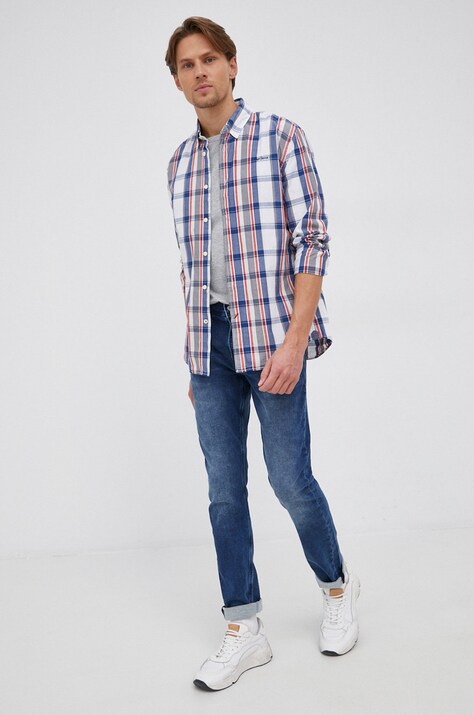 Футболка Pepe Jeans Original Basic 3 — SS22-TSM149, сірий — фото 2