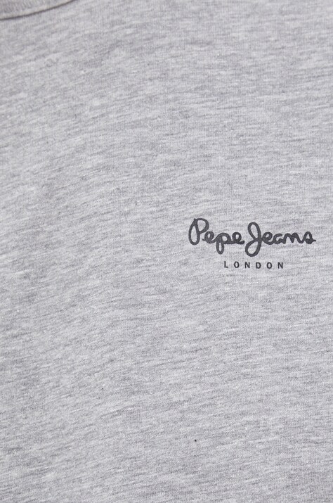 Футболка Pepe Jeans Original Basic 3 — SS22-TSM149, сірий — фото 5