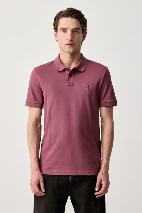 BOSS Orange T-shirt męski z bawełną TChup szary 50473278