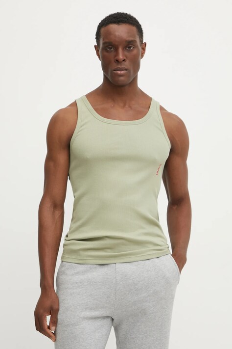 HUGO tricou barbati, culoarea alb