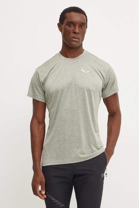 Спортивная футболка Salewa Puez Melange цвет серый меланж 00.0000026537