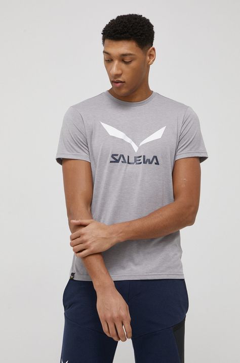Športni t-shirt Salewa Solidlogo