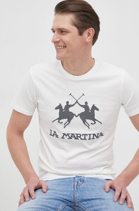 Pamučna majica La Martina