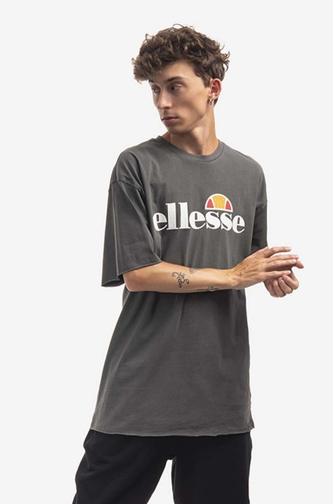 Бавовняна футболка Ellesse з принтом SHN15150-402