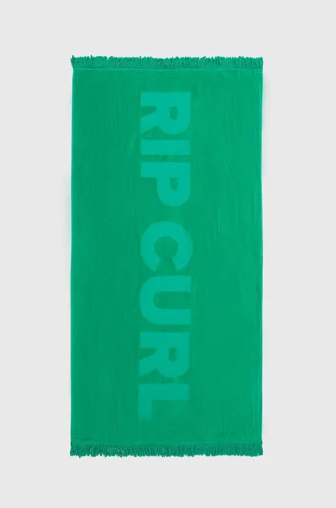 Bombažna brisača Rip Curl zelena barva